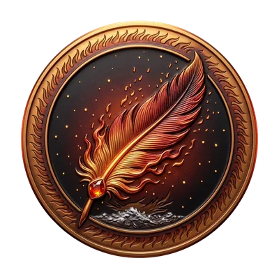 Phoenix Feather talisman